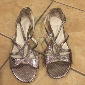 Dana Buchman metallic sandals